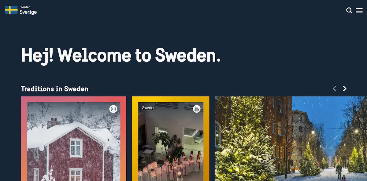 Sweden.se — Sweden's official government website powered by WordPress