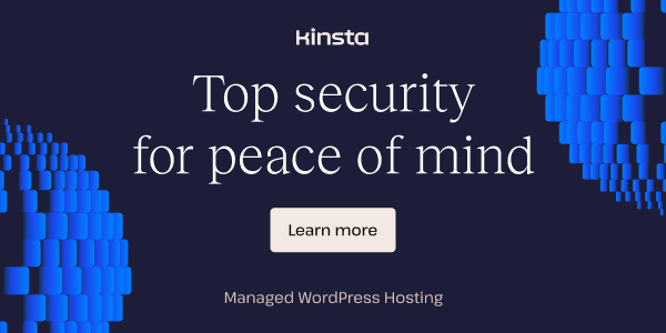 Kinsta Security for WordPress Websites